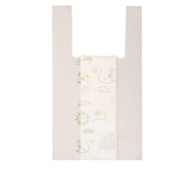Shoppers Mini - 22 x 40 cm - mater-bi - bianco - scatola 500 pezzi - No Brand - G1D005H - 8054154230228 - DMwebShop