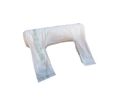 Shoppers Maxi - 30 x 60 cm - mater-bi - bianco - rotolo 100 pezzi - conf. 12 pezzi - No Brand - G1D009R - 91323A - DMwebShop