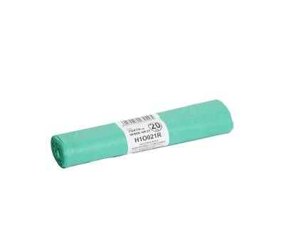Sacchi Bio - 70 x 70 cm - 70 lt - 18 micron - verde - conf. 20 pezzi - H1O021R - 8054154230495 - DMwebShop