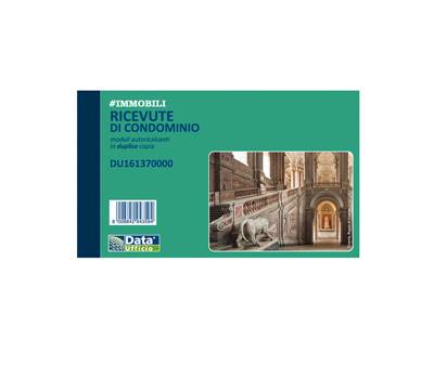 Blocco ricevute condominio - 50-50 copie autoricalcanti - 16,8 x 10 cm - conf. 5 pezzi - Data Ufficio - DU161370000 - 8008842585152 - DMwebShop