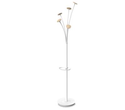 Appendiabiti Festival BC - 5 posti - 175 cm - bianco-legno chiaro - Alba - PMFESTW BC - 3129710017065 - DMwebShop