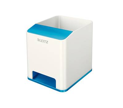 Portapenne con amplificatore WOW - 9 x 10 x 10 cm - blu - Leitz - 53631036 - 4002432113682 - DMwebShop