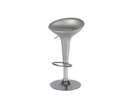 Sgabello Bar - in ABS e acciaio - H 55-78 cm - grigio - Serena Group - HC148G - 8032937533131 - DMwebShop