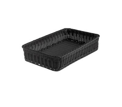 Cestino rettangolare Vanity - in PPL - 53 x 32,5 x 10 cm - nero - Leone - T0565.Z - 8024112004048 - DMwebShop