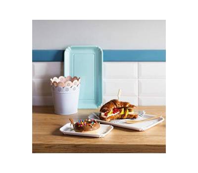 Vassoio bigne' - in melamina - 17,5 x 11 cm - bianco - Leone - T8522.Y - 8024112012838 - DMwebShop