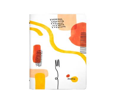 Portamenu' linea Spaghetti - A4 - 24,6 x 31,6 cm - bianco - conf. 3 pezzi - Stilcasa - F360021 - 8033630026906 - DMwebShop