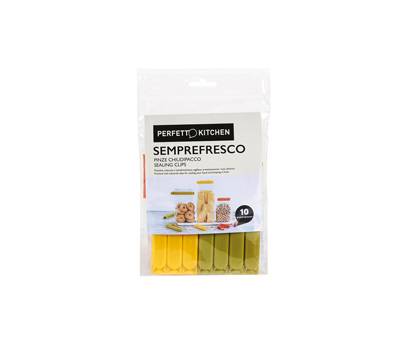 Pinze chiudi pacco Semprefresco - set 10 pezzi - Perfetto - 29010 - 8052474290106 - DMwebShop