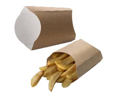 Box Street Food per fritti - 13 x 13 x 5,5 cm - conf. 100 pezzi - Leone - H0706 - 8024112005649 - DMwebShop