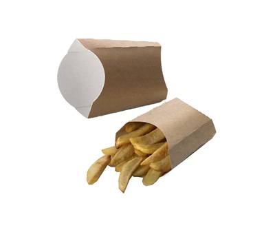 Box Street Food per fritti - 13 x 13 x 5,5 cm - conf. 100 pezzi - Leone - H0706 - 8024112005649 - DMwebShop