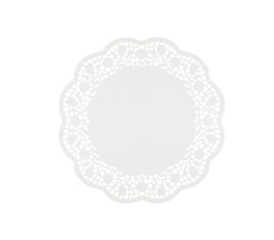 Sottotorta decorativi in carta bianca - diametro 27 cm - conf. 6 pezzi - No Brand - 6448200 - 4004158004909 - DMwebShop