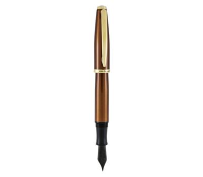 Penna stilografica Aldo Domani - punta M - fusto tabacco - Monteverde - J059663 - 80333596630 - DMwebShop