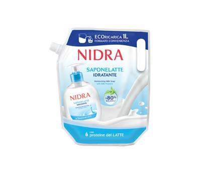 Sapone liquido mani - ecoricarica 1 lt - Gaia - Nidra - 186551 - 8003510031023 - DMwebShop