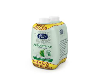 Ricarica bis sapone liquido Antibatterico - 400 ml - Neutro Roberts R908140 - R908765 - 8002410011012 - DMwebShop