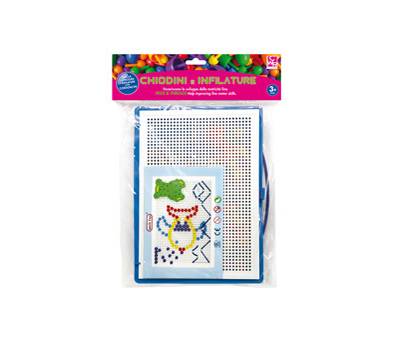 Set chiodini e infilature in plastica - colori assortiti - Cwr - 12352 - 8004957123524 - DMwebShop