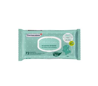 Salviette idratanti Natural Bebe' - busta da 72 pezzi - Farmacotone 3457FB02 - 3457FB03 - 8003350539307 - DMwebShop