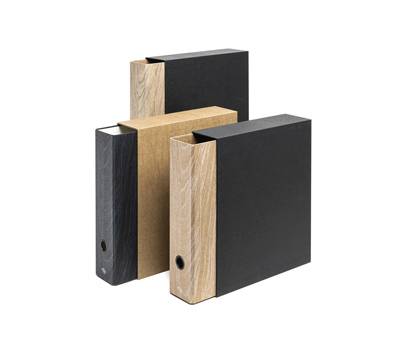 Registratore con custodia Wood - 23 x 33 cm - dorso 8 cm - colori assortiti - Colorosa - 36WRC8.1 - 8004428058003 - DMwebShop