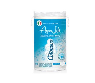 Dischetti levatrucco tondi Maxi in cotone - busta da 50 pezzi - Cotoneve - 1443cv - 8003350524860 - DMwebShop