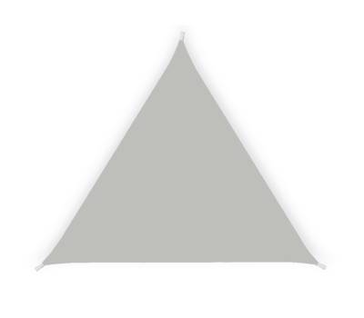 Tenda a vela triangolare ombreggiante - 3,6 x 3,6 x 3,6 mt - cenere - Garden Friend - T1699038 - 8023755056162 - DMwebShop