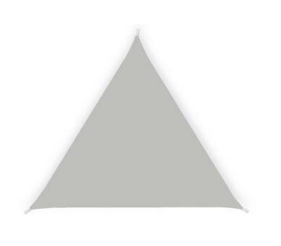 Tenda a vela triangolare ombreggiante - 5 x 5 x 5 mt - cenere - Garden Friend - T1699052 - 8023755056193 - DMwebShop
