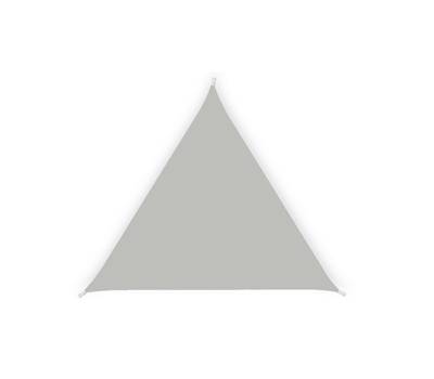 Tenda a vela triangolare ombreggiante - 5 x 5 x 5 mt - cenere - Garden Friend - T1699052 - 8023755056193 - DMwebShop