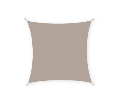 Tenda a vela quadrata omrbeggiante - 3 x 3 mt - tortora - Garden Friend - T1699031 - 8023755056216 - DMwebShop