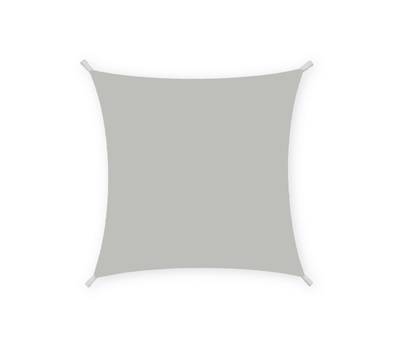 Tenda a vela quadrata omrbeggiante - 3 x 3 mt - cenere - Garden Friend - T1699032 - 8023755056223 - DMwebShop