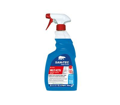 Disinfettante Multi Activ Bagno - trigger da 750 ml - Sanitec - 1822-s - 8032680392009 - DMwebShop Disinfettante Multi Activ Bagno - trigger da 750 ml - Sanitec - 1822-s - 8032680392009 - DMwebShop