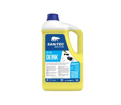 Detergente sgrassante Deink - 5 lt - Sanitec - 1887 - 8032680392221 - DMwebShop