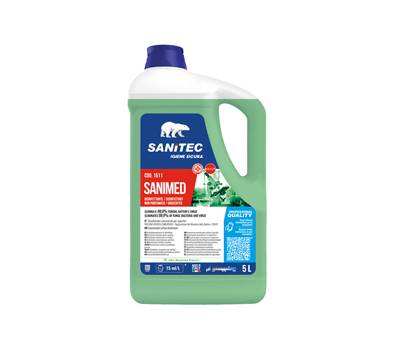 Disinfettante concentrato Sanimed - 5 lt - Sanitec - 1511 - 8032680391248 - DMwebShop