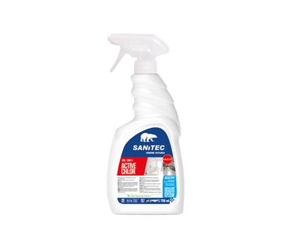 Detergente gel - profumato - con cloro attivo - trigger 750 ml - Sanitec - 1560-s - 8032680393167 - DMwebShop