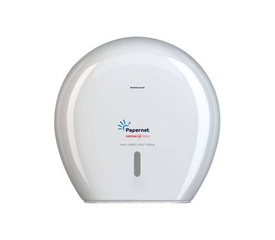 Dispenser antibatterico Defend Tech - per carta igienica Maxi Jumbo - Papernet - 416146 - 8024929561468 - DMwebShop
