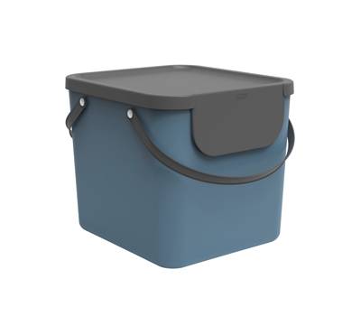 Pattumiera Albula - 40 lt - blu horizon - Rotho - F707543 - 7610859225603 - DMwebShop