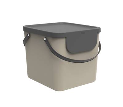 Pattumiera Albula - 40 lt - cappuccino - Rotho - F707544 - 7610859225566 - DMwebShop