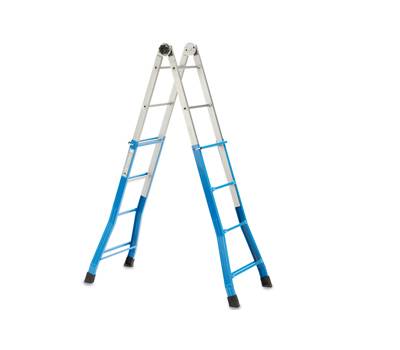 Scala telescopica Everest - 4+4 gradini - in acciaio - Garden Friend - S1405118 - 8023755054656 - DMwebShop