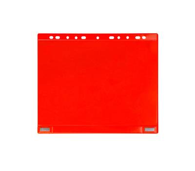 Buste forate - per supporti magnetici ad anelli - A4 - rosso - conf. 5 pezzi - Djois - B181123 - 3377991811234 - DMwebShop