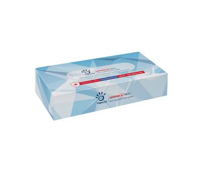 Veline facciali Defend Tech - pura cellulosa - 2 veli - conf. 100 pezzi - Papernet - 415938 - 8024929259389 - DMwebShop
