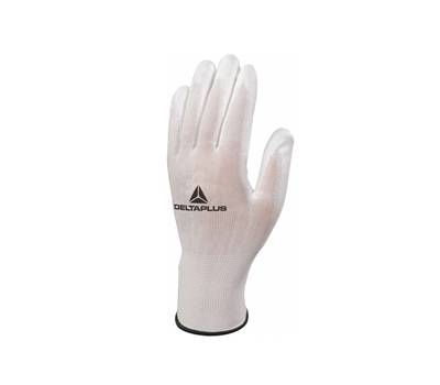 Guanti antistatico VE702PESD - poliestere-carbonio - taglia 09 - bianco - conf. 12 pezzi - Deltaplus - VE702PESD09 - 92225A - DMwebShop