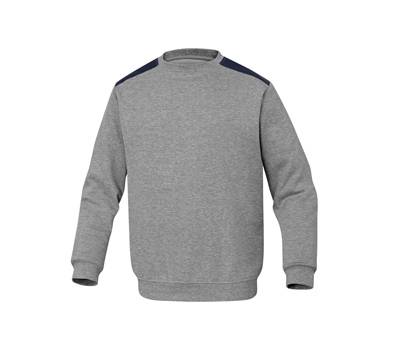 Felpa sportivo Olino - pile - taglia L - grigio - Deltaplus - OLINOGRGT - 3295249249144 - DMwebShop