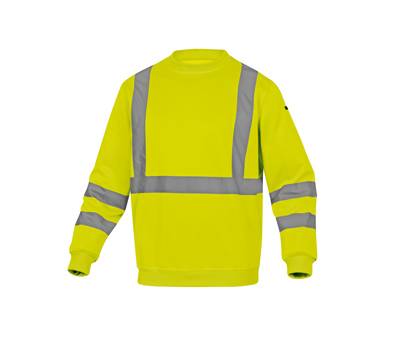 Felpa sportiva Astral - alta visibilita' - taglia XL - giallo fluo - Deltaplus - ASTRAJAXG - 3295249250317 - DMwebShop