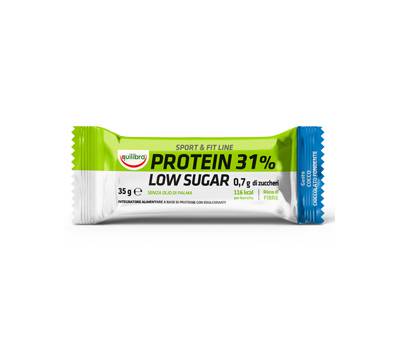 Integratore Sport e Fit Line Protein 31% - low sugar choco cioccolato - 35 gr - Equilibra - BAPCO - 8000137003365 - DMwebShop