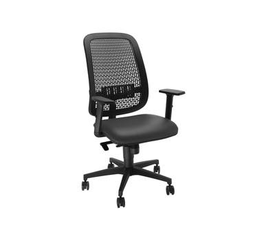 Sedia operativa Equity - schienale PP - seduta similpelle - nero - con braccioli - Unisit - EQUY19 c/bracc - 8053470179006 - DMwebShop Sedia operativa Equity - schienale PP - seduta similpelle - nero - con braccioli - Unisit - EQUY19 c/bracc - 8053470179006 - DMwebShop