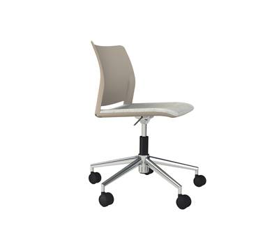 Sedia Home-Office Alpha AT - senza braccioli - beige - Unisit - APGT/BE/XBE - 8053470179051 - DMwebShop