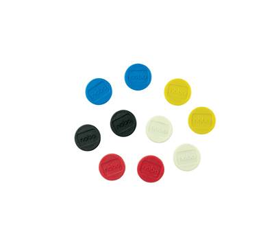 Magneti diametro 2,4 cm colori assortiti Nobo 1915297 - 23311