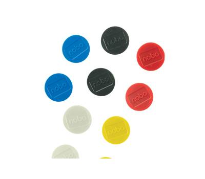 Magneti extra forte diametro 3,8 cm colori assortiti Nobo 1915318 - 23308