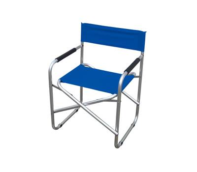 Sedia pieghevole Regista 79 x 47 x 57 cm alluminio PVC blu - 25031