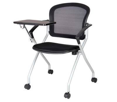 Seduta conferenza Phoenix con tavoletta nero - 21203