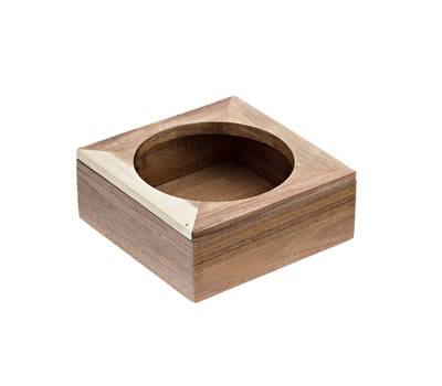Supporto caraffa in bamboo 20x20x8 cm colore naturale - 24350