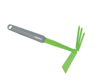 Zappetta a punta quadra e tridente - 29 cm - Verdemax - 3965 - 8015358039659 - DMwebShop
