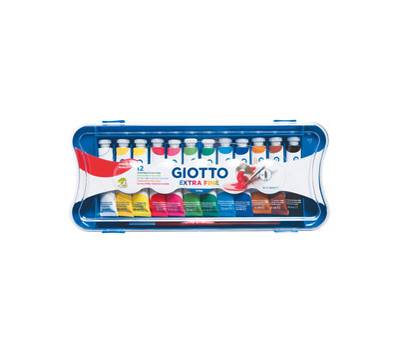 Tubi tempere - 12 ml - colori assortiti - conf. 12 pezzi - Giotto - 30410000 - 8000825311000 - DMwebShop