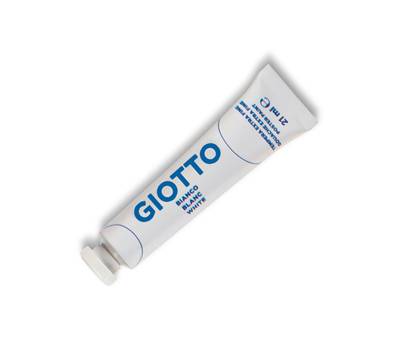 Tempera Tubo 7 - 21 ml - bianco - conf. 6 pezzi - Giotto - 35500100 - 8000825320491 - DMwebShop